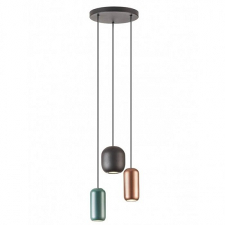 ILUMINAT - Lustra Smarter Boom, multicolor, 3XGU10, D.33 cm, 01-3480