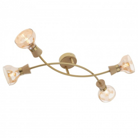 Lustre - Lustra Smarter Bowie, auriu, 4XE14, 04-478