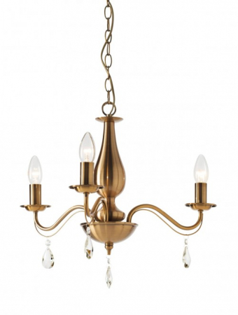 Lustre - Lustra Smarter Fabiola 02-711 Metal Alama antica E14 3X28W   IP20