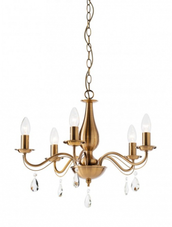 Lustre - Lustra Smarter Fabiola 02-712 Metal Alama antica E14 5X28W   IP20