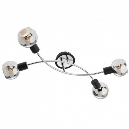 FALL PROMO - Lustra Smarter Magis, negru mat, 4XE14, 04-482