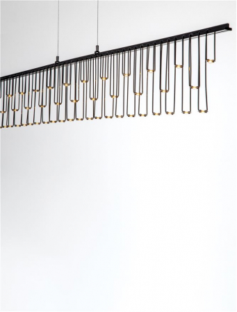 Lustra STELLAR Nova Luce 9186973 LED 17 W, 1355 lm, 3000K IP20 Black Chrome [2]