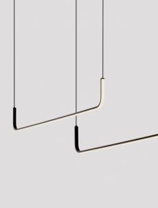 Lustra Nova Luce STRITA 9001103 Triac Dimmable Sandy Black Steel & Aluminium LED 42W 1849lm IP20 [3]