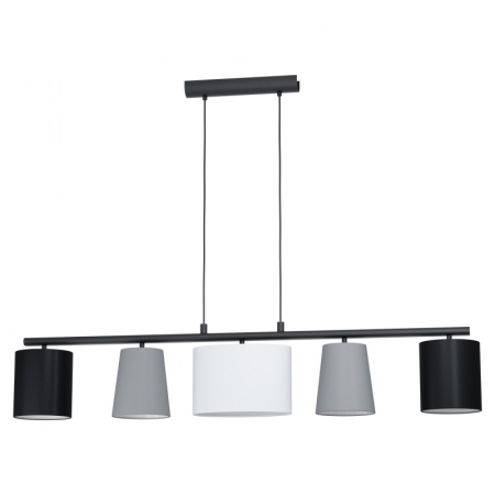 BLACK FRIDAY - Lustra textila EGLO ALMEIDA 1 98588, E14 5X25W