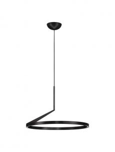 Lustre - Lustra Nova Luce TILIA 9088148 Triac Dimmable Sandy Black Aluminium LED 31W 2210lm 2700K-3000K-4000K CCT IP20