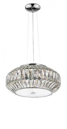 Lustre - Lustra VALENCE Nova Luce 8501652 6xG9 IP20 Clear Crystal