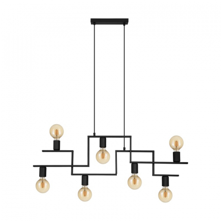 BF LUSTRE - Lustra EGLO FEMBARD 43365, E27 7X60W, Negru