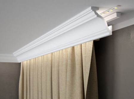 Masca Galerie - Masca galerie Polimer Rigid Polyforce Mardom MD213 81x81x2000 mm