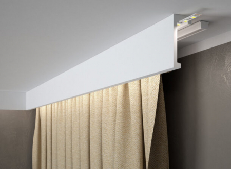 Masca Galerie - Masca galerie Polimer Rigid Polyforce Mardom QL026 100x41x2400 mm