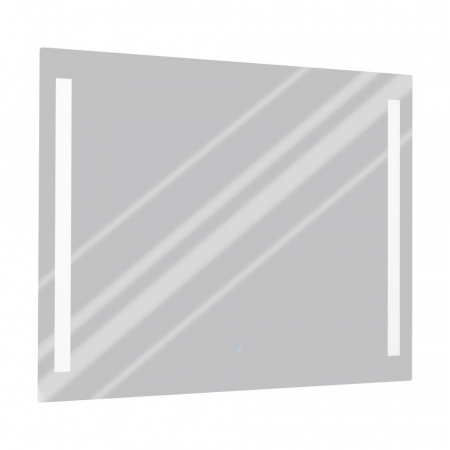 Oglinzi LED - Oglinda cu LED baie EGLO BUENAVISTA 99773, LED 15W 1080lm 4000K IP44, Argintiu