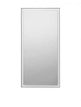Oglinda Nova Luce ADON 9006018 Sandy Black & Inner White Aluminium & Mirror Glass LED 42W 1012lm 4000K IP44 [2]