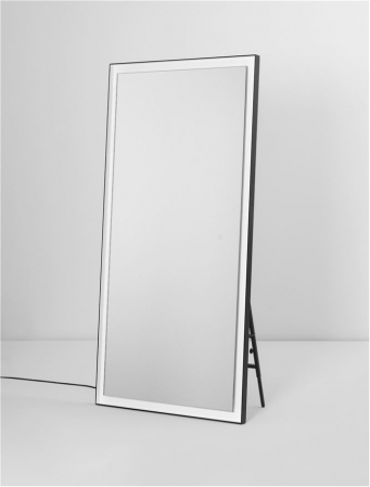 Oglinda Nova Luce ADON 9006018 Sandy Black & Inner White Aluminium & Mirror Glass LED 42W 1012lm 4000K IP44 [3]