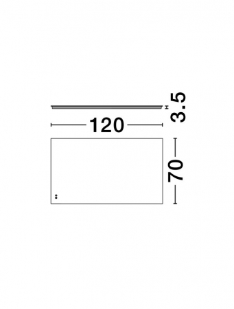 Oglinda Nova Luce ALDA 9006011 Mirror Glass & Aluminium LED 53W 1005lm 4000K IP44 [7]