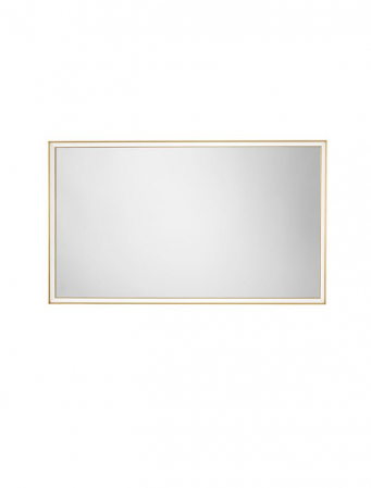ILUMINAT - Oglinda Nova Luce AMBOR 9006020 Anodized Gold Aluminium & Mirror Glass LED 49W 2556lm 4000K IP44