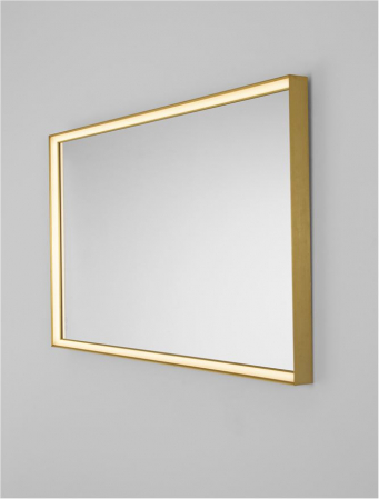 Oglinda Nova Luce AMBOR 9006020 Anodized Gold Aluminium & Mirror Glass LED 49W 2556lm 4000K IP44 [4]