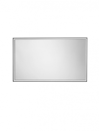 ILUMINAT - Oglinda Nova Luce AMBOR 9006022 Anodized Black Aluminium & Mirror Glass LED 48W 1648lm 4000K IP44