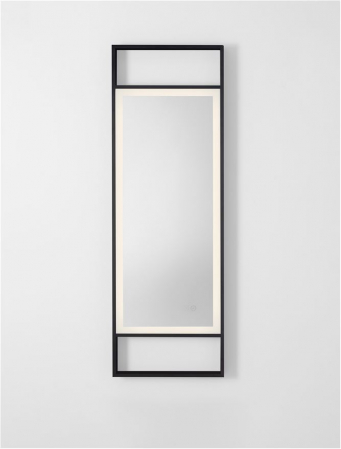 Oglinda Nova Luce DOUL 9006023 Anodized Black Aluminium & Mirror Glass LED 37W 385lm 4000K IP44 [3]