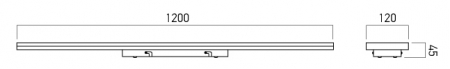 Panou Aplicat Xdeco Arelux DC02NW MWH 48W 4833lm 4000K Alb Mat IP20 [1]