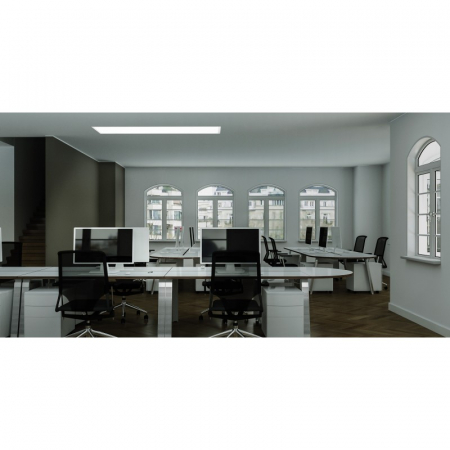 Panou LED EGLO SALOBRENA 1 96151, LED 40W 5500lm 4000K, 1200x300mm, Alb [1]