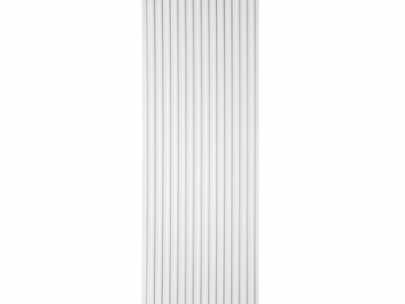 Panou riflat 3D Polimer Rigid Polyforce Mardom Stretto 2000x120x12mm L0101T Alb [7]