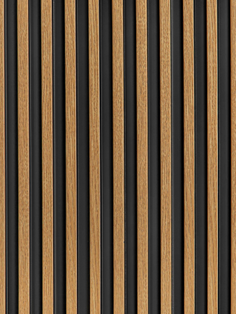 Panou riflat 3D Polimer Rigid Polyforce Mardom Stretto 2700x120x12 L0105 Natural Oak [7]