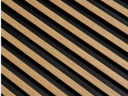 Panou riflat 3D Polimer Rigid Polyforce Mardom Stretto 2700x120x12 L0105 Natural Oak [5]