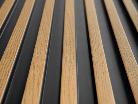 Panou riflat 3D Polimer Rigid Polyforce Mardom Stretto 2700x120x12 L0105 Natural Oak [6]