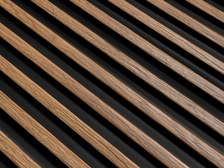 Panou riflat 3D Polimer Rigid Polyforce Mardom Stretto 2700x120x12 L0106 Classic Oak [5]