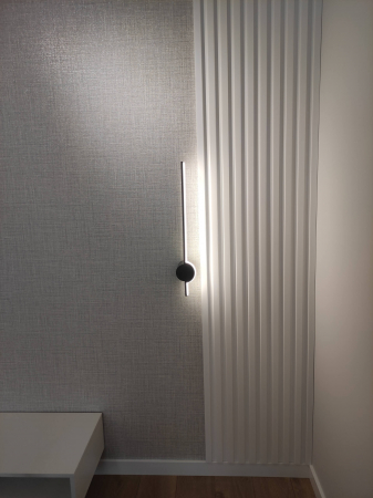 Panou riflat Polimer Rigid Polyforce Mardom Largo 2700x115x20mm L0301 Alb [5]