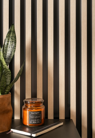 Panou riflat Polimer Rigid Polyforce Mardom Largo 2700x115x20mm L0302 Light Oak [1]