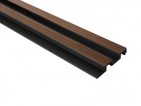 Panou riflat Polimer Rigid Polyforce Mardom Largo 2700x115x20mm L0304 Dark Oak [3]