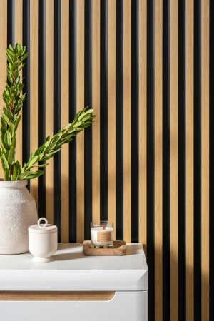 Panou riflat Polimer Rigid Polyforce Mardom Largo 2700x115x20mm L0305 Natural Oak [1]