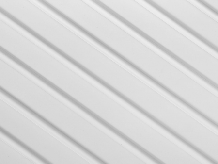 Panou riflat Polimer Rigid Polyforce Mardom Medio 2700x121x12mm L0201 Alb Mat [5]