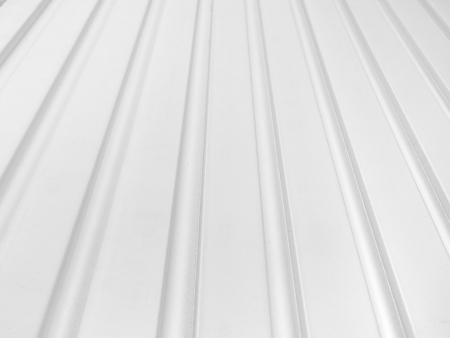 Panou riflat Polimer Rigid Polyforce Mardom Medio 2700x121x12mm L0201 Alb Mat [8]