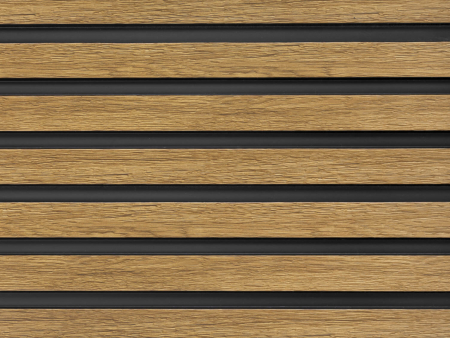 Panou riflat Polimer Rigid Polyforce Mardom Medio 2700x121x12mm L0205 Natural Oak [6]