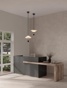 Pendul Nova Luce ANAFI 9695275 Sandy Black Carbon Steel, Aluminium,Acrylic & Glass LED 8W 395lm 3000K IP20 [3]