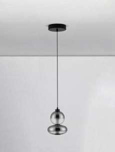 ILUMINAT - Pendul BALLY Nova Luce 9030554 LED 12 W, 1636 lm, 3000K IP20 Matt Black