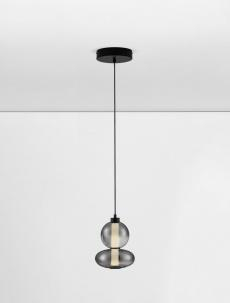 Pendul BALLY Nova Luce 9030554 LED 12 W, 1636 lm, 3000K IP20 Matt Black [1]