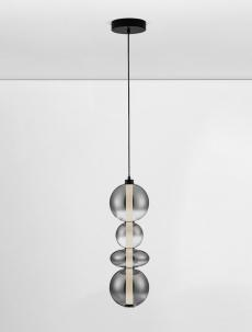 Pendul BALLY Nova Luce 9030556 LED 36 W, 4619 lm, 3000K IP20 Matt Black [1]