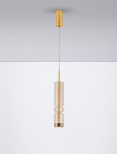 ILUMINAT - Pendul BENTO Nova Luce 9030552 LED 12 W, 1526 lm, 3000K IP20 Brass Gold
