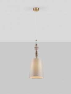 Pendul DAMO Nova Luce 9009147 1xE27 IP20 Antique Brass [1]