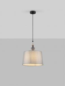 Pendul DAMO Nova Luce 9009149 1xE27 IP20 Matt Black [1]