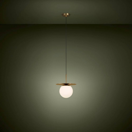 Pendul EGLO ARENALES 39952, E27 1X40W Ø180, Alama periata, Alb [1]