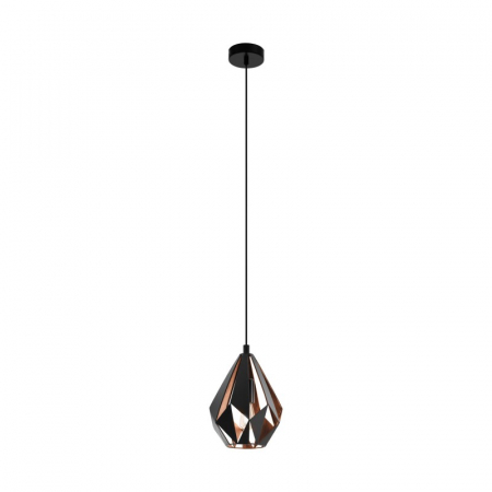 BF PENDULE - Pendul EGLO CARLTON 1 49997, E27 1X60W Ø 205mm
