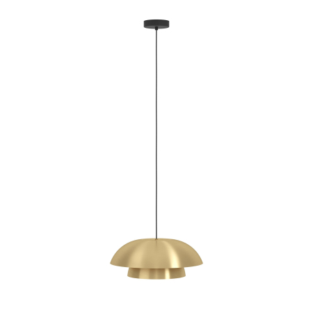Pendul EGLO Cenciara 900849 E27 1X40W 220-240V,50/60Hz H 1100mm x Ø400mm otel negru otel alama periata/gold IP20 [3]
