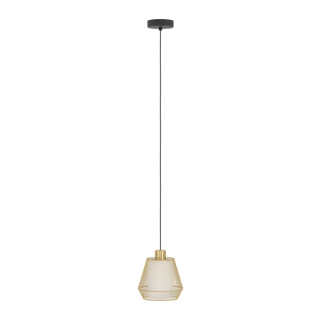 Pendul EGLO Ciudadela 900896 E27 1X40W 220-240V,50/60Hz H 1100mm x Ø180mm otel negru tesatura/otel alba/alama periata IP20 [3]