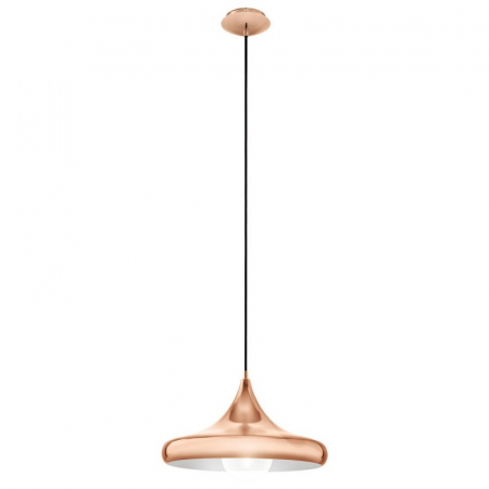 Pendul EGLO Coretto 2, 1xE27, 1x60W, Otel, Cupru - 94742 [1]