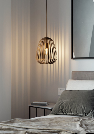 Pendul EGLO Espinal 901097 E27 1X40W 220-240V,50/60Hz H 1100mm x Ø280mm otel bronz  IP20 [4]