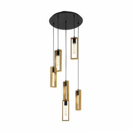 BLACK FRIDAY - Lustra EGLO LITTLETON 49549, E27 6X60W Ø500mm