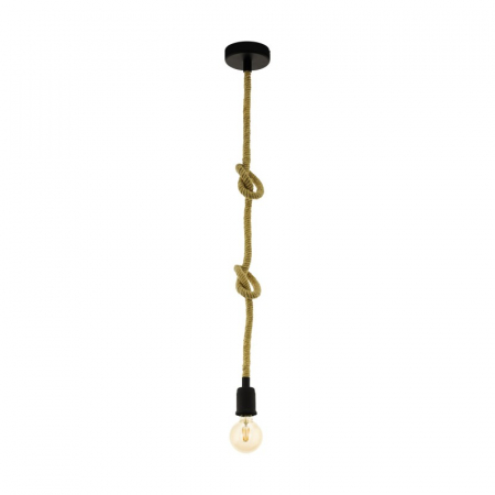 BF PENDULE - Pendul EGLO RAMPSIDE 43256, E27 1X28W 110mm, Otel, negru